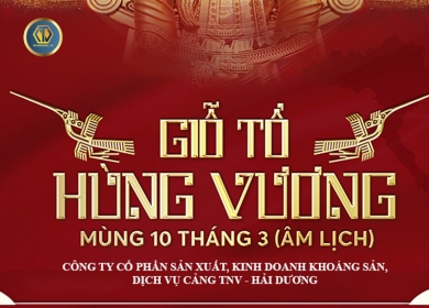 TNV HẢI DƯƠNG KÍNH MỪNG NGÀY GIỖ TỔ HÙNG VƯƠNG